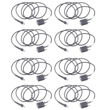 8X LS2208 RS232 Serial Cable CBA-R01-S07PAR for Symbol Barcode Scanner LS2208 6.5 Feet