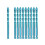 10pcs Tile Bit  Spade Drill Bit Set High Hardness Eccentric Drill Cordless Drill Power Tools Accessories 8mm 1