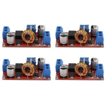 4X Lithium Battery Charger Module Board 5V-32V to 0.8V-30V 5A LED Driver Step Down Buck Converter Board Constant