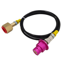 Adaptateur à Connexion Rapide CGA320 Terra DUO Art Vers Kit de Tuyau Adaptateur pour RéServoir de Co2 Externe