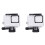 2X Waterproof Housing for  Hero7 White and Hero7 Silver, Protective 45m Underwater Dive Case Shell with Bracket 1