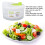 Multifunction 3L Large Salad Drainer with Bowl & Colander, Plastic 12