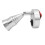 LED RV Reading Light 12V 3W Silver Interior with Switch, Flexible 15cm 14
