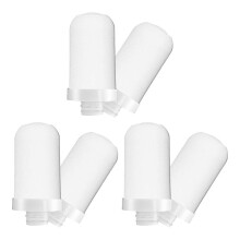 Wasser Hahn Wasser Filter Patronen, Hima 6 Paket 8-Lagige Reinigung Universal Tiefsee Kieselalgen Erde Keramik Filter