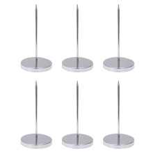 6X Fourchette de Documents en Acier Inoxydable Stand pour Recueillir les Documents