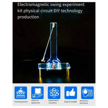 Esperimento di Oscillazione Elettromagnetica Kit DIY Tecnologia Piccola Produzione Assemblaggio di Saldatura un Induzione con Oscillazione
