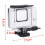 2X Waterproof Housing for  Hero7 White and Hero7 Silver, Protective 45m Underwater Dive Case Shell with Bracket 8