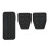 Black Clutch Brake Accelerator Pads T4 Van 1