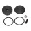 40mm Black Wiper Delete Kit Aluminium 1
