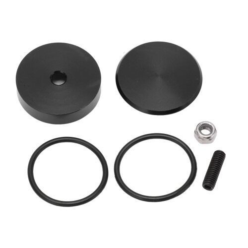 40mm Black Wiper Delete Kit Aluminium