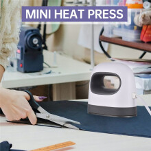 Máquina de Prensa Térmica Impressão de Camisetas Fácil Transferência de Calor Máquinas de Ferro para Roupas DIY Home, Plugue Do Reino Unido