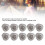 10 Pcs Black Soft Silicone Hearing Aids Open Domes, 5mm Eartips 11