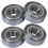 4 Pcs Single Shielded 608Z Miniature Deep   Bearings 1