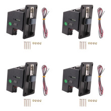 4X Multi Coin Acceptor Coin Pusher Memory for Vending Machine Arcade Game Ticket Exchange