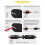 Cable de Extensión Solar - Conector de Panel Solar 10AWG (6 Mm²), Conector Solar Macho/Hembra para Paneles Solares Exteriores 5