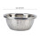 22cm Rustproof Stainless Steel Vegetable Washing Basket, Silver 3