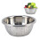 22cm Rustproof Stainless Steel Vegetable Washing Basket, Silver 5
