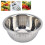 22cm Rustproof Stainless Steel Vegetable Washing Basket, Silver 10