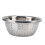 22cm Rustproof Stainless Steel Vegetable Washing Basket, Silver 16