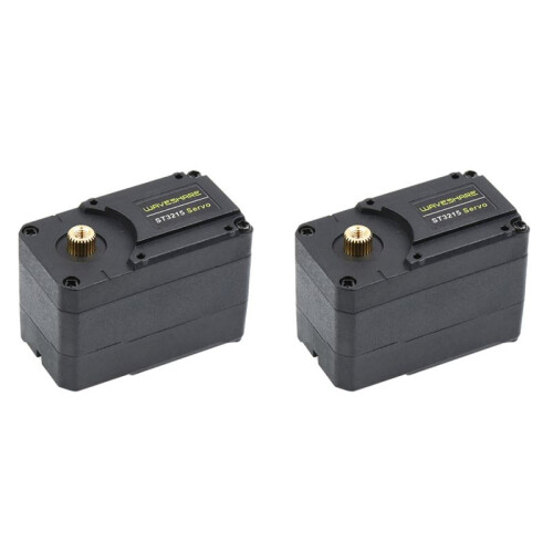 2X Waveshare 30Kg High Precision High Torque Programmable 360Degree Magnetic Encoder Serial Bus Servo ST3215 12V