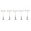 5 Pcs 6.5 inch Height Transparent Plastic Double Clips Adjustable  Sign Card Display Holder 1