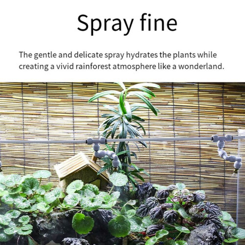 Automatic Mist Rainforest Timing Sprays System Kit WiFi APP Control Intelligent Reptile Timing Sprays System Irrigation 1