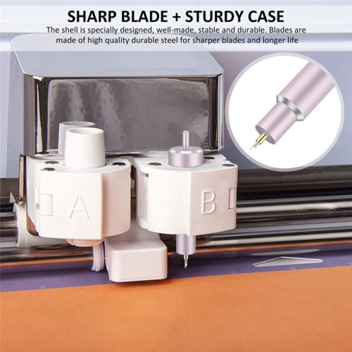 Deep Cut Blade Deepcut Deep Point Blade voor Maker 3 Explore 3 Air 2 Cameo 4  Sunshine Skycut GCC Leopard 1