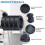 Anti Vibration Pads for Washing Machine with Strong Adsorption Suction Cup, 8 Pack Non-Slip Rubber Stabilizer Support 7