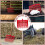 Manure Fork Replacement , Pitchfork , Horse Manure Rake, for Picking  Manure, Stable Waste Removal,Red,2Pcs 4