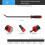 Multi-Função Longo Pry Bar Pneu Heavy Duty  Strike Cap Extrator de Unhas Reparação de Carro CV-R Remoção Ferramentas Manuais 8 Polegadas 3