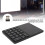 2-in-1 Wireless Numeric Keypad Touchpad 22 Keys BT4.2 Type C Black 5