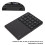 2-in-1 Wireless Numeric Keypad Touchpad 22 Keys BT4.2 Type C Black 10