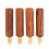 Solid Wooden Handle Acid Branch Wood Handle Titanium Plated Diamond File Small File Handle with 10Pc File 4