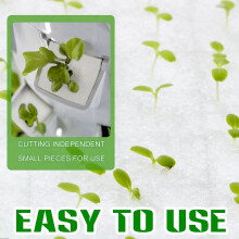 1200 Pcs Sponge Squares for Hydroponics, Hydroponic Sponge Planting Tool - Greenhouse Hydroponic Sponge - Square Sponges