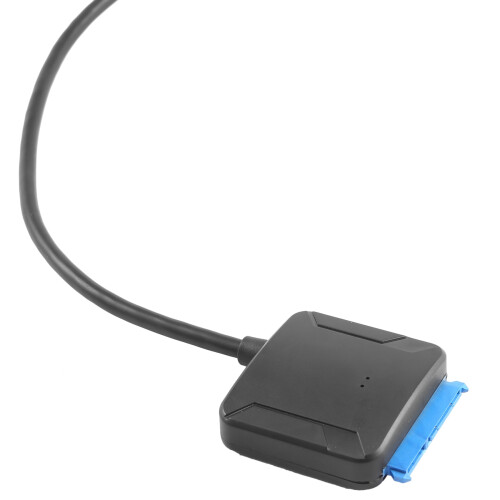 2X  to USB 3.0 2.5/3.5 HDD SSD Hard Drive Converter Cable  Adapter