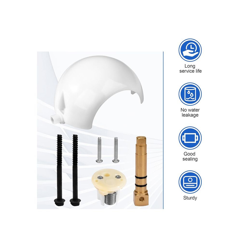 385318162 Rv Toilet Flush Pedal & Shaft Kit For Sealand Vacuum Toilets, L For Trailer& Boat Toilets 4714067232385