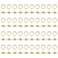 40 PièCes Porte-NuméRos de Table, Porte-Cartes, Porte-Cartes de Table, Porte-Photos pour RéCeption de Mariage, FêTe, Anniversaire