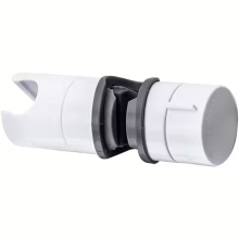EuroShowers Adjustable Shower Slider Bracket 19-25mm - White