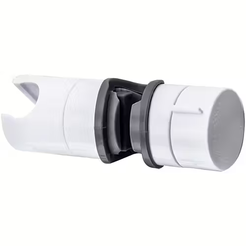EUROSHOWERS EuroShowers Adjustable Shower Slider Bracket 19-25mm - White