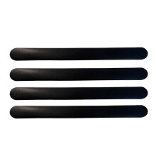 Beaches Tennis Rackets Paddle Head Protections Tape-4pcs black
