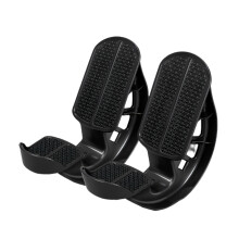2 stuks ergonomische stretchwielen met-Zwart