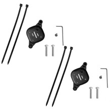 2 set Plastic Case for Tag Protective Sleeve Skin Cover Bike Bracket Attachment Sleeve Wholesale