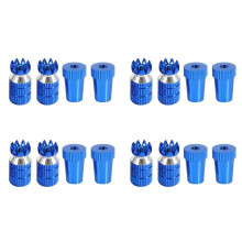 4X Aluminium TéLéCommande ÉMetteur BâTon ContrôLeur des ExtréMitéS Thumb Rocker Filetage M3 pour TX Futaba / FrSky / pour DX6I DX7S DX8 DX9