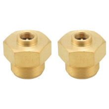 2X Adattatore di Ricarica per Gas Esterno Stufa da Campeggio Bombola per Gas Convertitore di Stufa Accessori per Adattatore di Ricarica per Gas MAPP