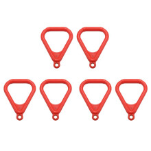 6X Trapeze Ring Swing Set Set Playground Trapeze Bar Jungle Gym Monkey Bar Ring Large Trapezoidal Ring