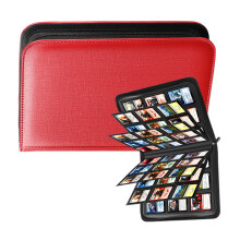 Multipurpose 9 Section Entertainment Item Storage For-Red