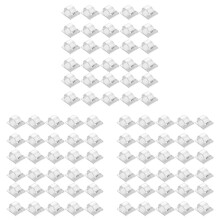 Hooks for Outdoor String Lights Clips 90 Pack Clips Clear Light Hook with 90 Waterproof Adhesive Backing
