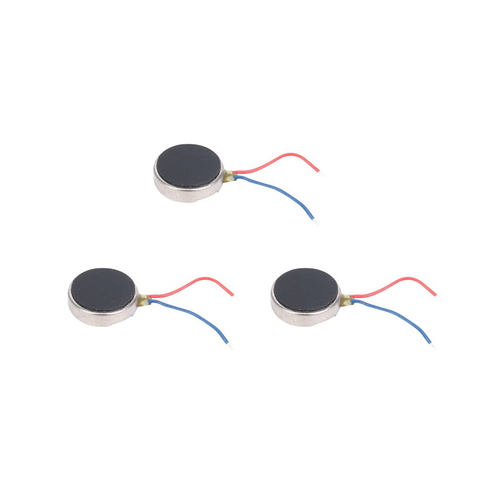 Photos - Mobile Phone Part 3X 3V 60mA 9000+/-2000RPM Phone Coin Flat Vibrating Vibration Motor