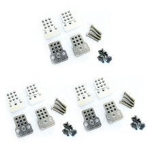 12Pcs RC Car Metal Shock Tower Bracket Kits Shock Sbsorbers Extension Seatfor for 1/16 WPL C-14/C-14K/C-24/C-24K