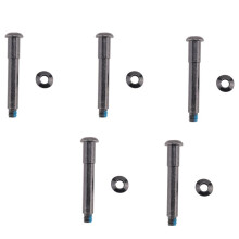 5X Vaste Boutschroef Scooteras Borgschroef voor M365 Pro Opvouwbare Plaats Vervangende Skateboardaccessoires